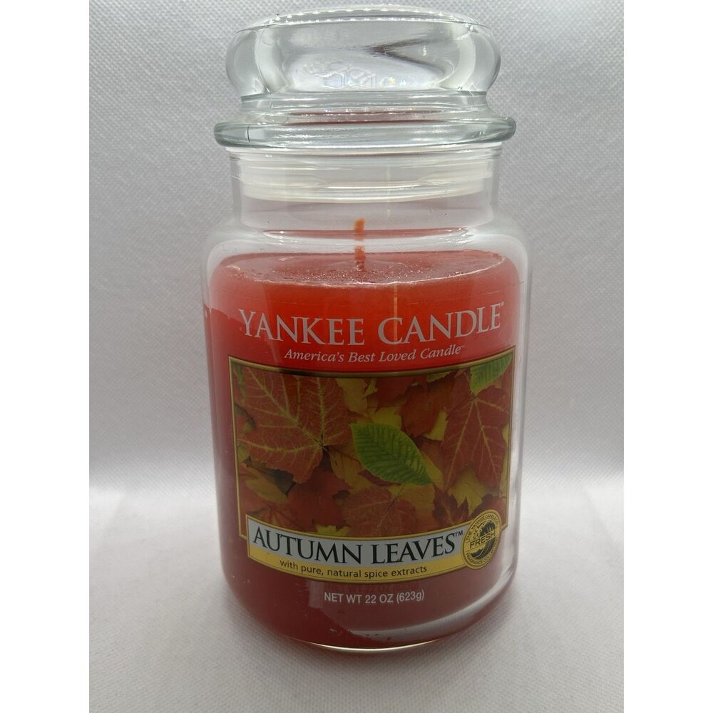 Yankee Candle Autumn Leaves 22 oz Jar Seasonal